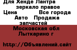 Для Хенде Лантра 1995-99 J2 зеркало правое › Цена ­ 1 300 - Все города Авто » Продажа запчастей   . Московская обл.,Лыткарино г.